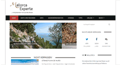 Desktop Screenshot of mallorca-experte.net